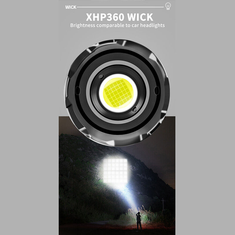 Multifunction Pen Light Zoomable 4000 Lumen Lantern Aluminum Alloy for Adve