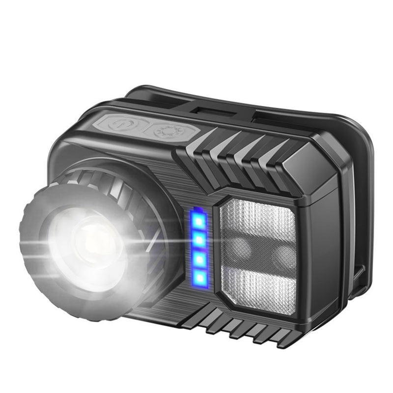 XPG+COB Glare Headlight Work Light Induction Glare Headlamp Fishing  Lamp