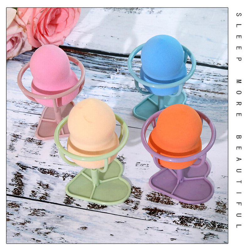 Makeup Beauty Egg Powder Puff Makeup Sponge Stand Drying Rack Cosmetic Shelf