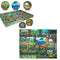 Kids Baby Play Mat Pad Dinosaur Traffic Kids Chidren Climbing Game Floor Ca