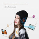 Unisex Warm Ear-Covering Headset Beanie with Mic 5.0 Binaural Stereo Headphones
