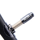 RISK MTB Road Bike Valve Cap Set Dustproof Tire Valve Cover (Black FV+Tool)