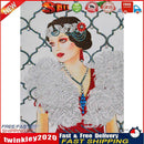 DIY Part Drill Special-shaped Diamond Painting Elegant Lady Mosaic (Y033) Newly