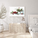 Partial Embroidery Strawberry Printed Canvas DIY 11CT Needlework Sets Decor