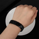 Black Germanium Energy Healing Detachable Bangle Magnetic Therapy Bracelet