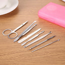 10pcs Stainless Steel Nail Cutter Portable Manicure Nail Art Tools Sets Newly
