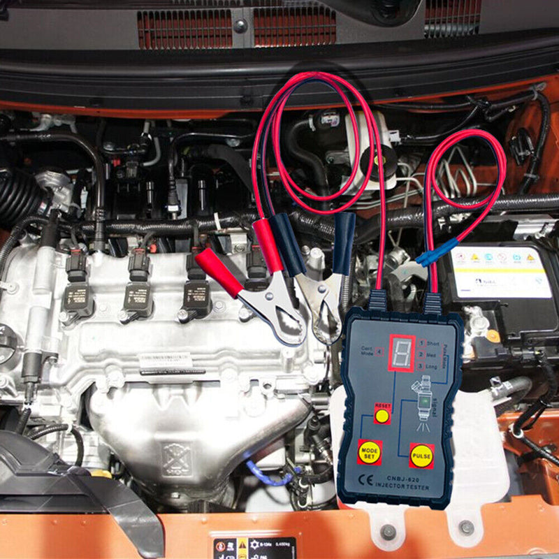 12V Car Fuel Injector Tester Fuel Pressure System Diagnostic Testing Tool  Newly