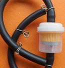 10x Inline Gas Fuel Filter 6MM-7MM 1/4" For Lawn Mower Small Engine Accessories