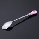 Stainless Steel Long Handle Spoon Coffee Milk Balls Dinnerware Tool