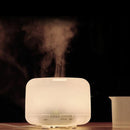 500ML Ultrasonic Timer Humidifier LED 2 Modes Aroma Essential Diffuser(EU)