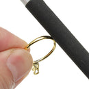 Sandpaper Polished Rod Clamp Ruler Abrasive Tool Grinding Clip Stick (L) Newly