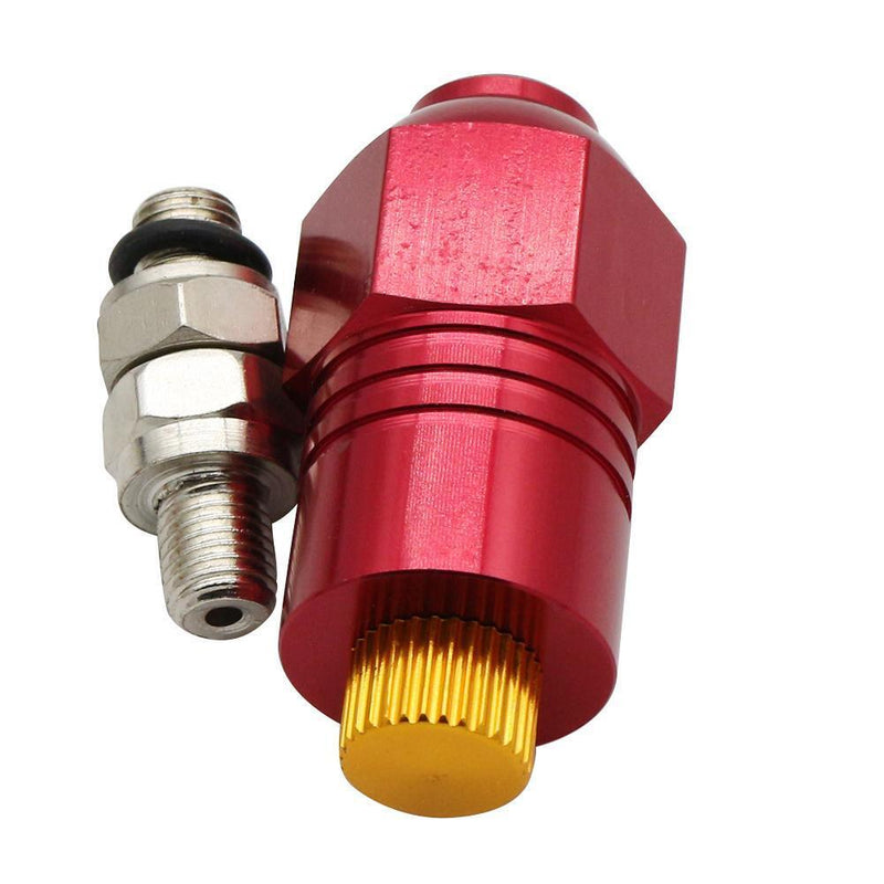Motorcycle 10mm Anti-locked Braking System Screw Brake Caliper Pit (Red)