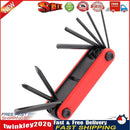 6 in 1 Mountain Bike Repair Tool Portable Screwdriver Allen Key Hex Wrench Newly