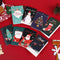 Design Christmas Greeting Card Thank You Cards Xmas Supplies with Envelope