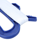 Dual Line Stunt Parafoil Parachute Rainbow Sports Beach Kite (Blue)