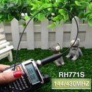 SMA-F RH771S Antenna 144/430MHz U/V Ultra-Soft Light for Baofeng UV-5R Newly