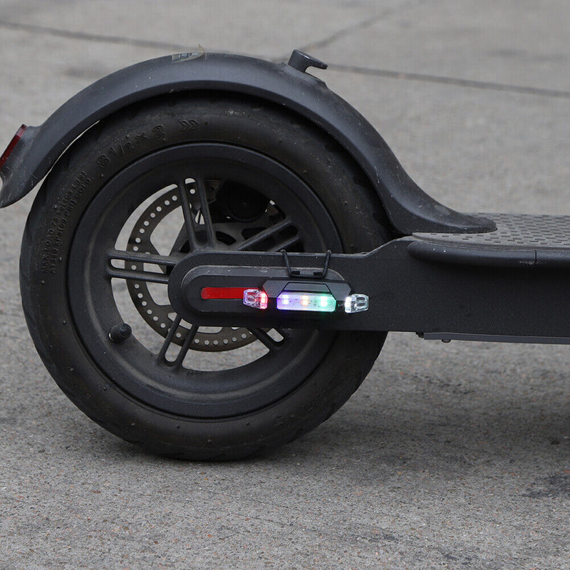 2pcs Scooter Flashlight LED Taillight Rainproof USB Charging Cycling Access