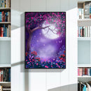 5D DIY Moon Tree Diamond Painting Full Drill Embroidery Cross Stitch Kits