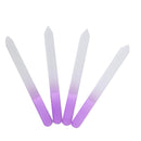 4x Durable Crystal Glass File Buffer Nail Art Files Manicure Device Pro Too