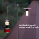 Shepherds Hook 74 inch Adjustable Garden Hanging Holder for Lantern Plant Han