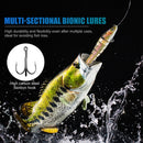 Fishing Lures Slow Sinking Multi Jointed Bionic Lures with Hook (05) Newly