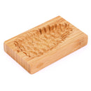 Wooden Cookie Mold Pine Cone Shape Carved Press Stamp for Biscuit (C) Newly