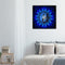 Blue Mandala Frameless DIY Oil Paint by Numbers Kit Picture Canvas Artwork Newly