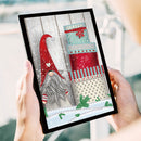 Partial Drill in Christmas Style, 50 Pages, A5, Diamond Colouring Book (3)