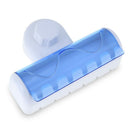 6 Racks Suction Cup Dust-proof Toothbrush Holder Bathroom Wall Storage Hook