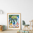 5D Gnome Kits Full Round Drill Rhinestone Diamond Painting for Home Decorations