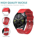 Watch Strap for Huawei Watch GT 3 GT2e GT2 GT2 Pro Adjustable Belt (Red)