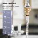 Copper Faucet Connection - Corrosion & Rust Resistant Faucet Interface (A)