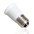 E27 to E27 Extension Base CLF LED Light Bulb Lamp Adapter Socket Converter Newly