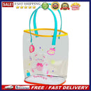 Summer PVC Clear Women Jelly Handbag Cartoon Cute Women Beach Travel Tote Bags