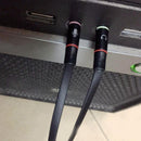Asiprop Headphone Splitter Audio Cable 3.5mm Female to 2 Male Adapters Aux-D