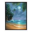 Cross Stitch Kits Full Embroidery Set 11CT Stamped Beach Needlework DIY Craft