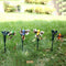 Solar Powered Artificial Flying Lawn Stakes Yard Art Ornament (Hummingbird)