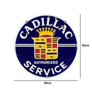 Round Metal Tin Sign Plaque Wall Letters Posters Iron Painting for Bar (1) Newly