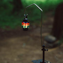 Aluminum Alloy Camping Lamp Holder Insert Hanging Light Stand for Outdoor Hiking