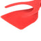 5pcs 2 in 1 Non Stick Grip Flip Fried Egg Toast Bread Pancake Spatula(Red)