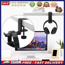 Aluminum Alloy Headset Holder Adjustable Foldable Universal Headphone Hanger