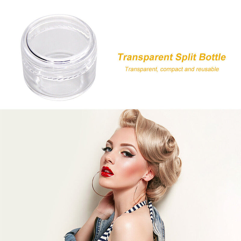 3g Empty Jewelry Bead Storage Box Small Round Sample Bottles Container Jars