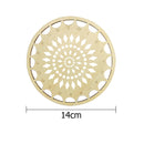 Hollow Wooden DIY Embroidered Thread Board Home Cross Stitch Needle Hoop Boar