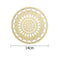 Hollow Wooden DIY Embroidered Thread Board Home Cross Stitch Needle Hoop Boar