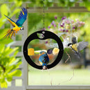 Hanging Fruit Food Holder Cage Container Outdoor Yard Gardening Tree Bird Feeder