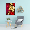 5D DIY Diamond Painting Rose Full Round Diamond Mosaic