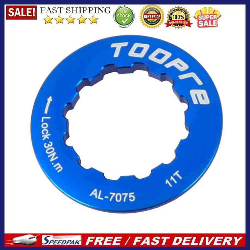 TOOPRE 11T Cassette Flywheel Lock Cover Aluminum MTB Bike Freewheel Locks Rin