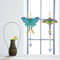 #A 2pcs Crystal Light Catcher DIY Diamond Mosaic Prisms Pendant Rainbow Chaser