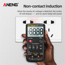 ANENG AN113A Auto Range Digital Multimeter 4000 Count Voltmeter (Black) Newly