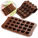 Melts Ice Tray Christmas Chocolate Mold Rose Hearts Silicone Mould Cake Making